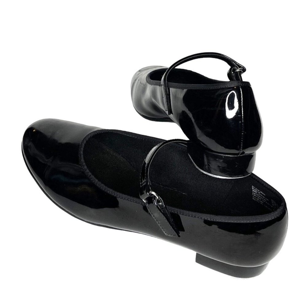 010 ABT SPOTLIGHTS TAP SHOES BLACK MARYJANE STRAP 4.5 Posh Show sb7 - Picture 3 of 5